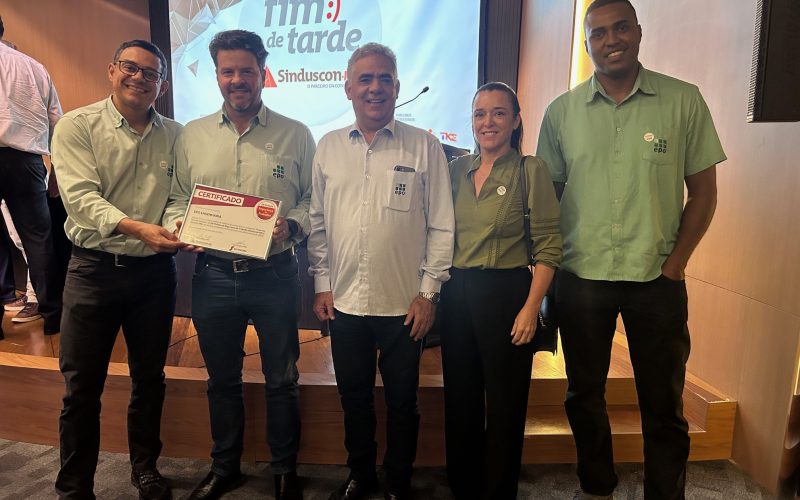 Grupo EPO recebe certificado de empresa prevencionista em premiação do Sinduscon-MG