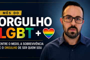 Psicólogo de Minas Gerais lança vídeo-desabafo sobre orgulho LGBT+ e impactos do preconceito na saúde mental